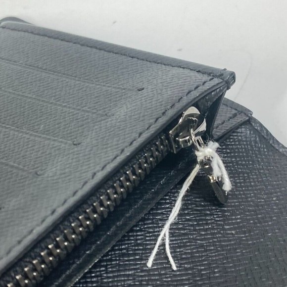 LOUIS VUITTON Monogram-Eclipse Portefeuille Brazza Two fold Long Wallet - Picture 8 of 14